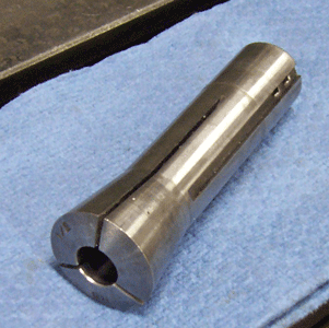 R-8 colletused for holding tools in the Vertical Mill