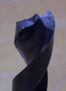 Sheet Metal cutting Drill BitNotice the tip of the drill