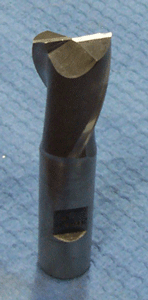 2-flute end mill